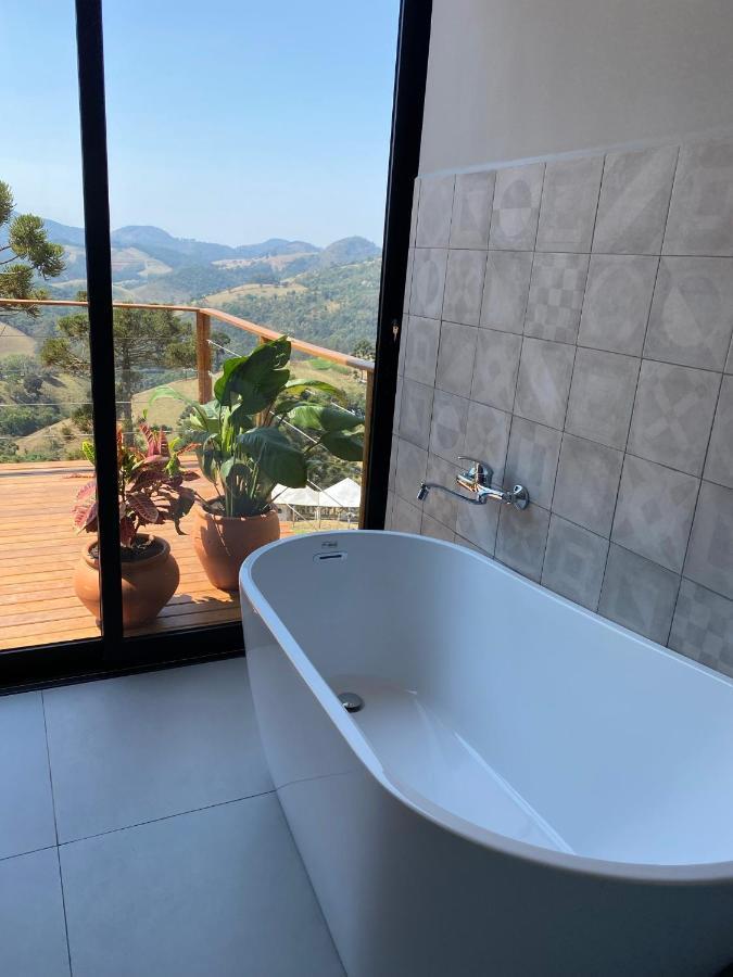 Willa Chale Oliva E Chale Salvia, Charmosos E Com Vista Da Mantiqueira Gonçalves Zewnętrze zdjęcie