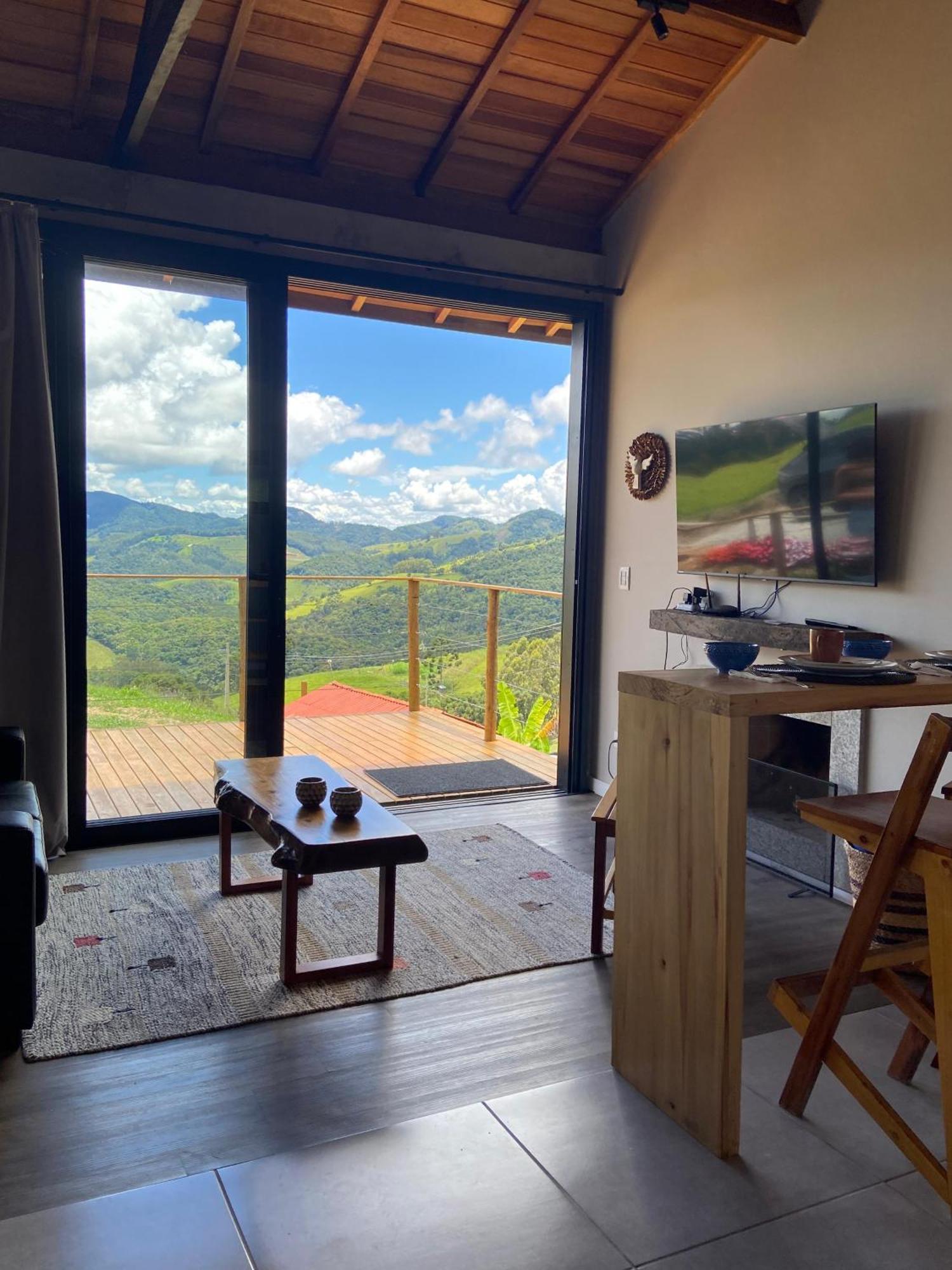 Willa Chale Oliva E Chale Salvia, Charmosos E Com Vista Da Mantiqueira Gonçalves Zewnętrze zdjęcie